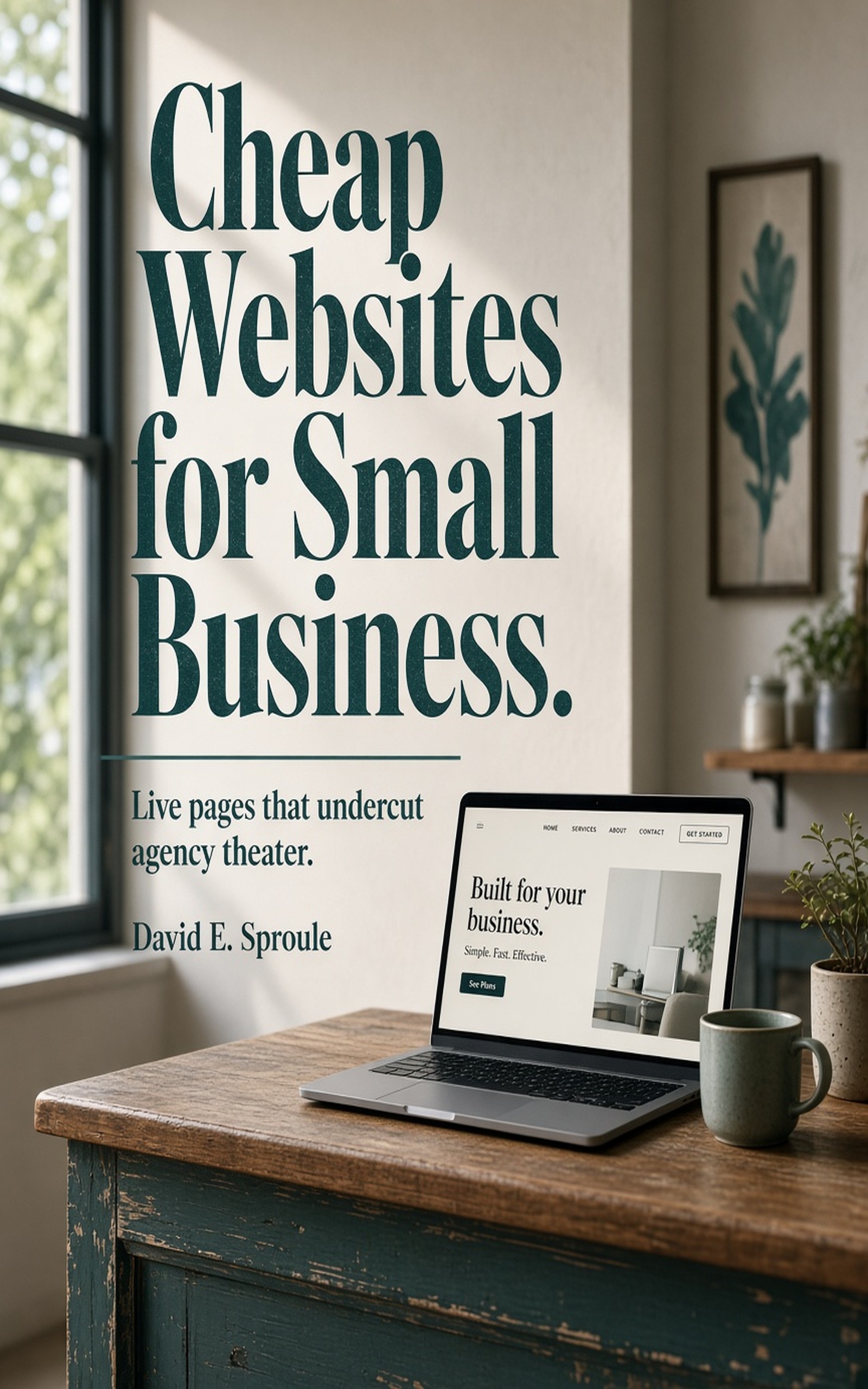 Cover of Cheap Websites for Small Business