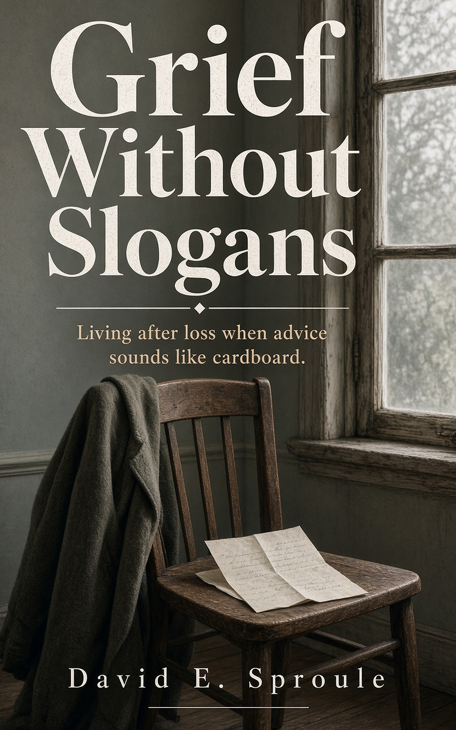 Cover for Grief Without Slogans