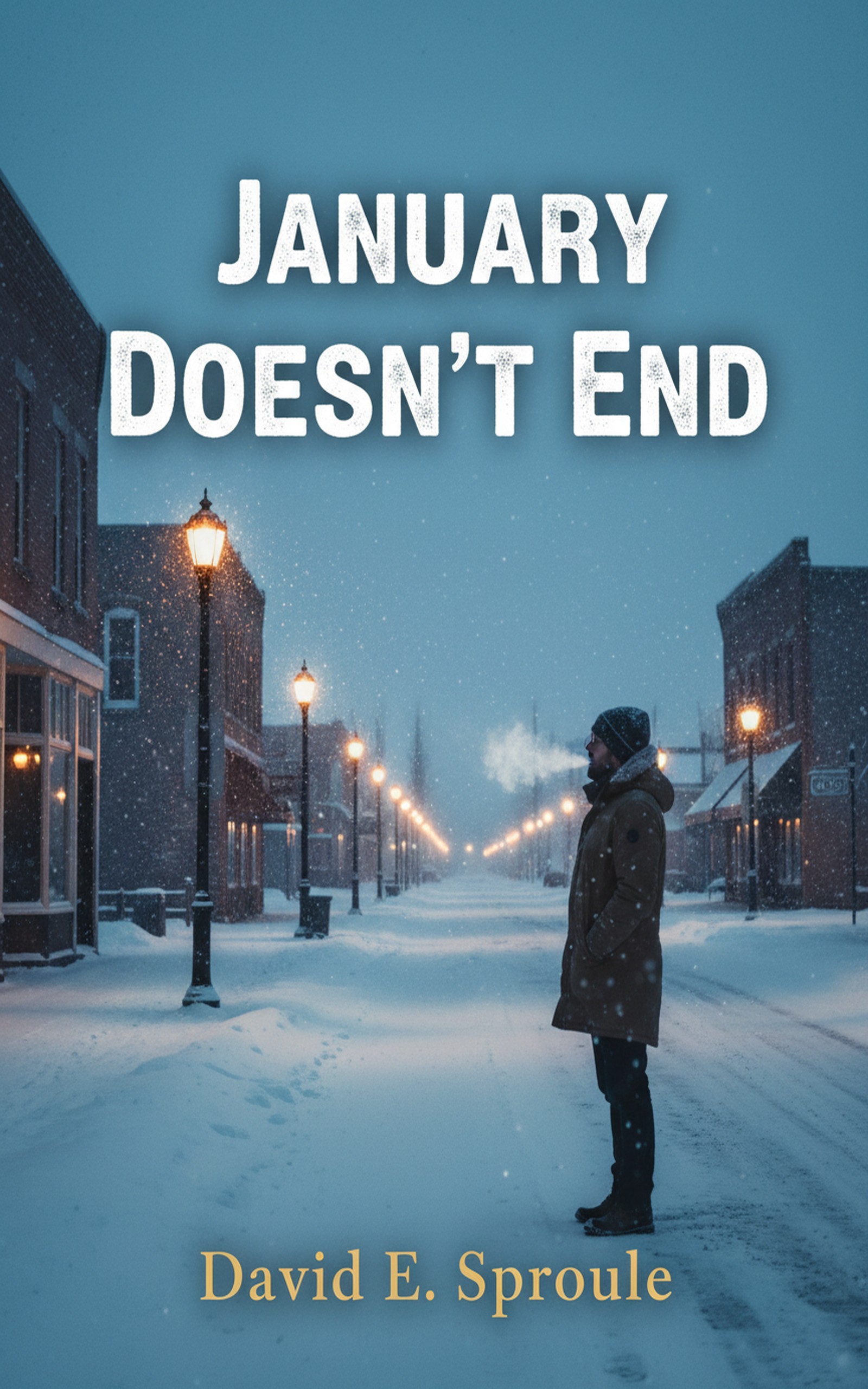 Cover for January Doesn't End