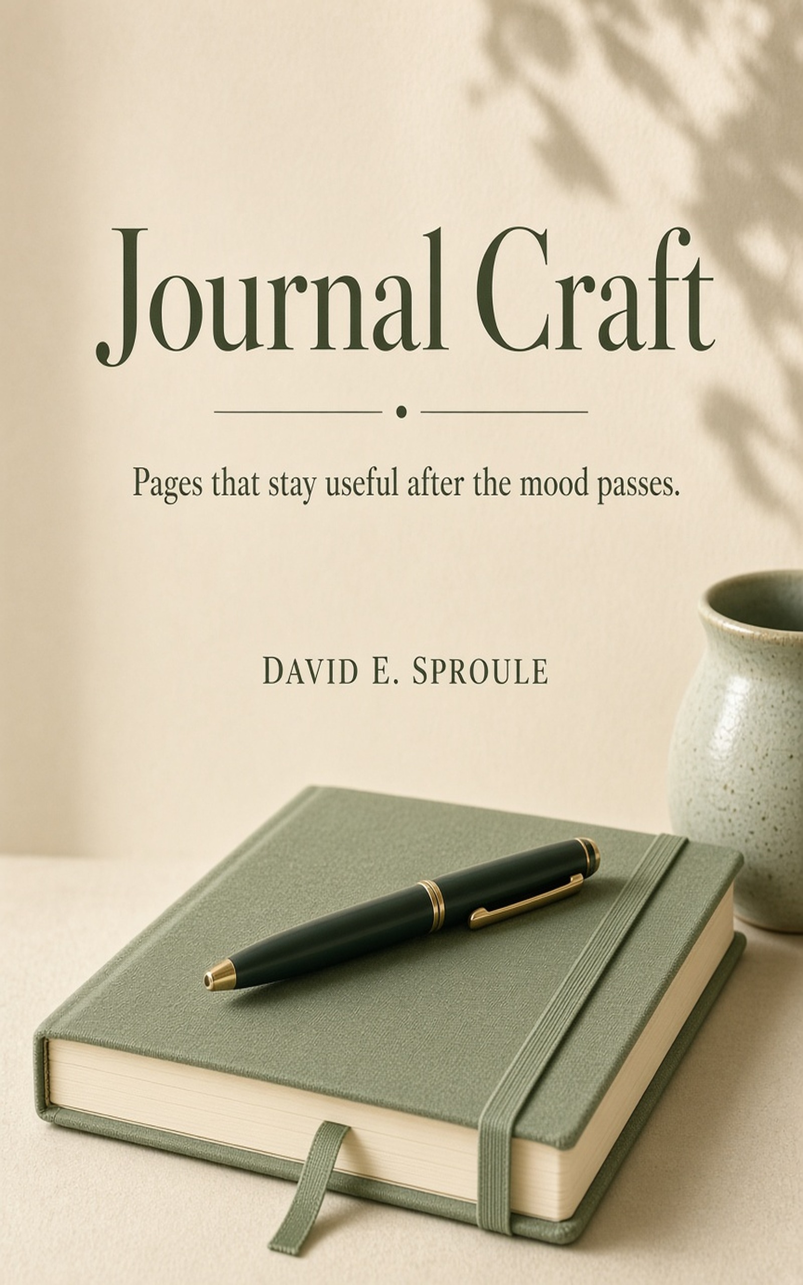 Cover for Journal Craft