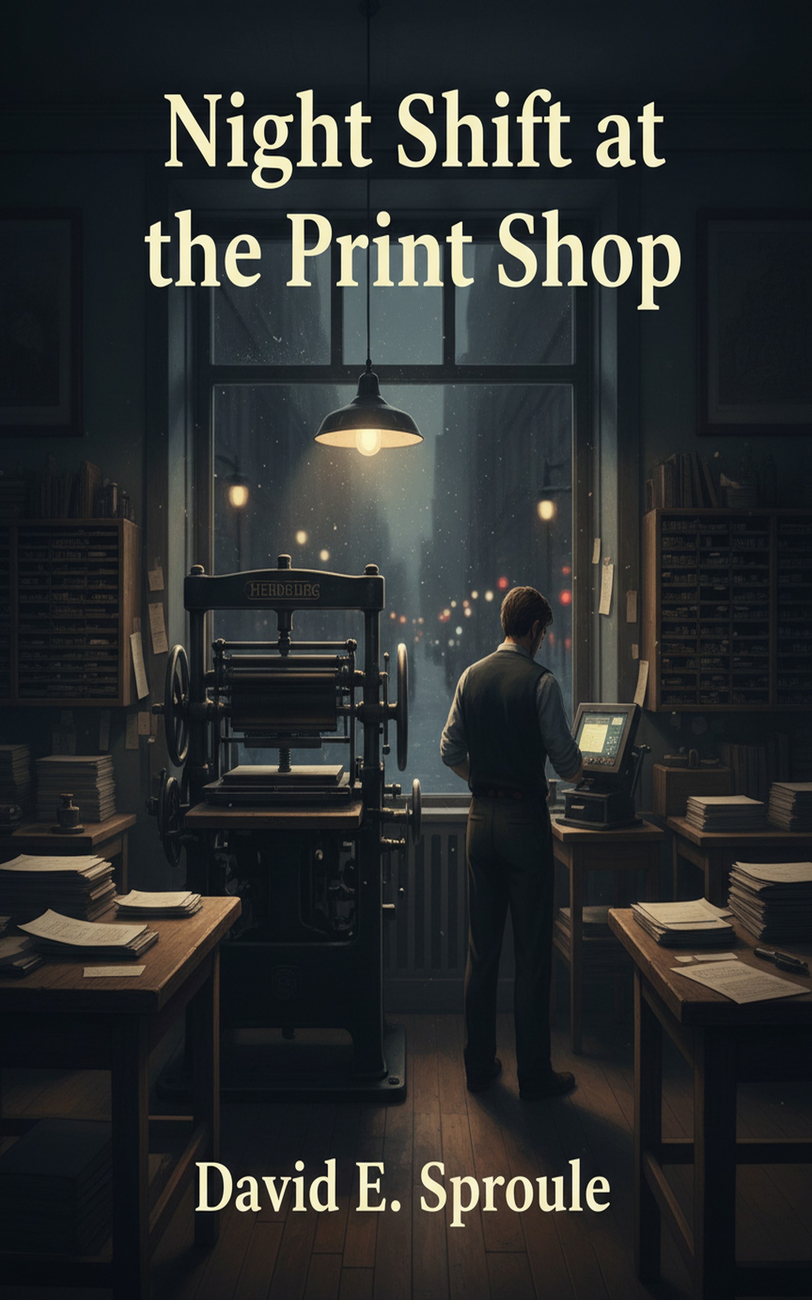 Cover for Night Shift at the Print Shop