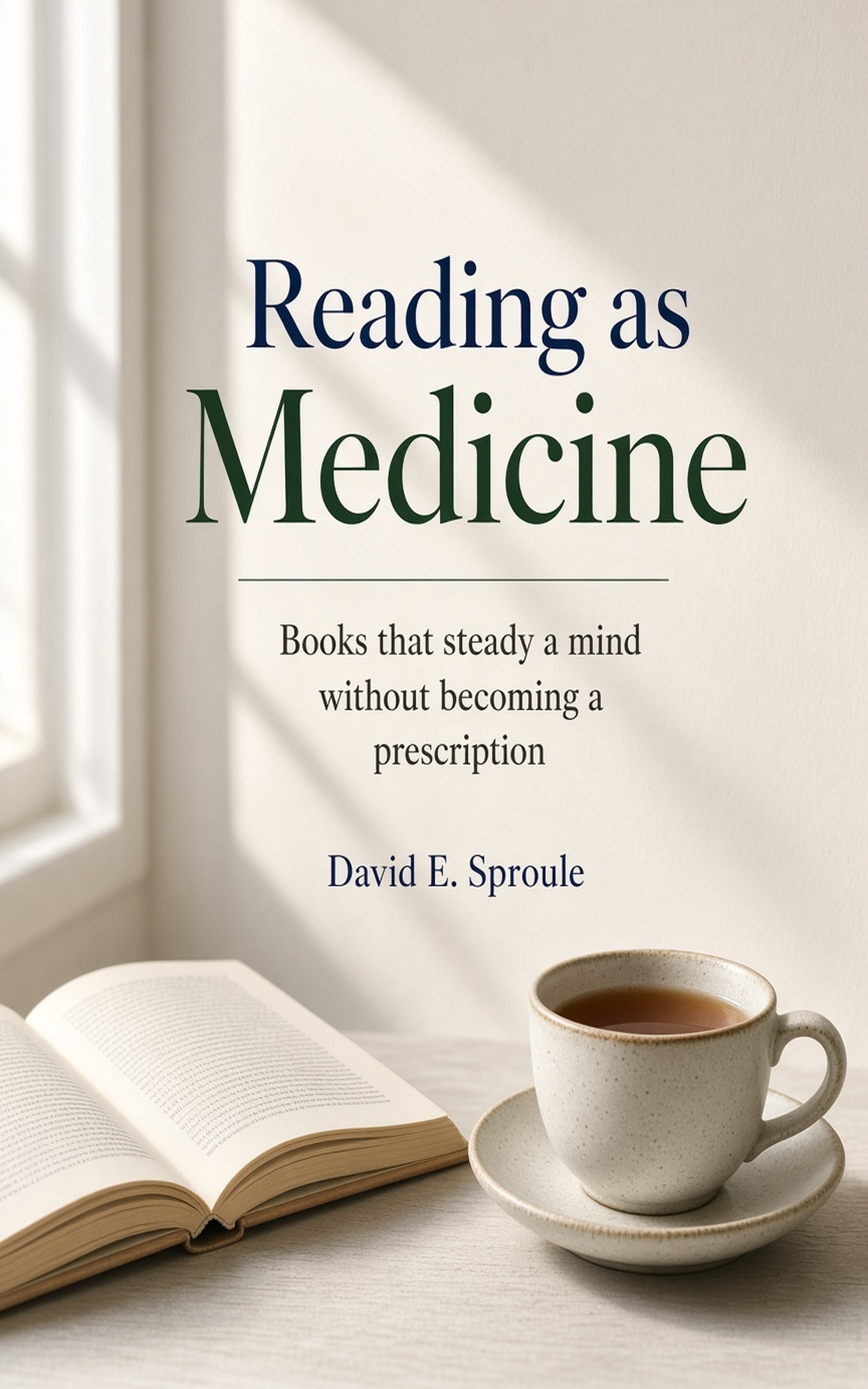 Cover for Reading as Medicine