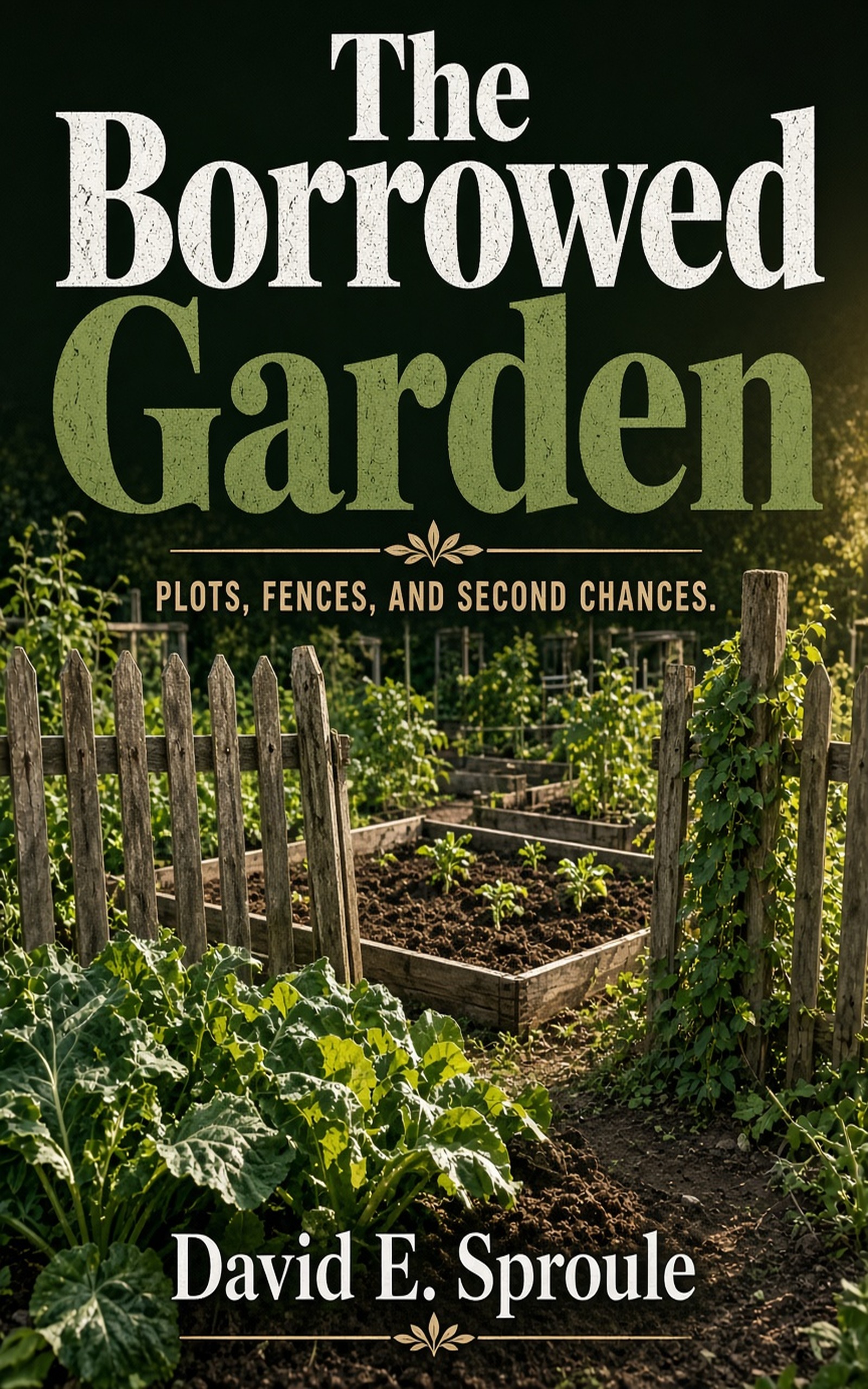 Cover for The Borrowed Garden